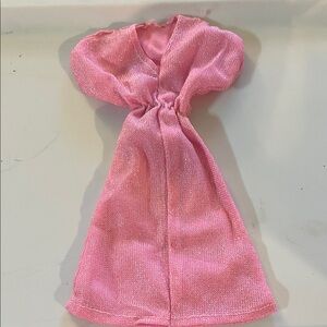 Vintage 1980’s Barbie Pink Sparkle Dress